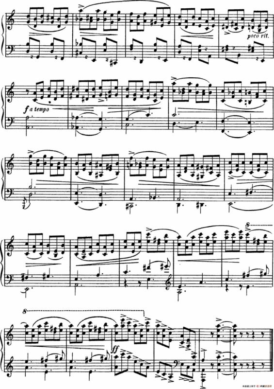 Quatre Etudes Op.41 Op.4（4首练习曲·4）