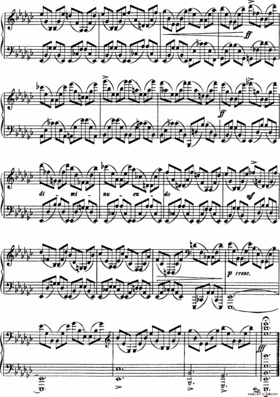 Quatre Etudes Op.41 Op.2（4首练习曲·3）