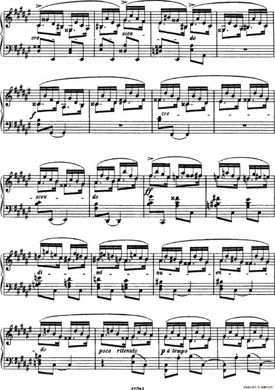 Quatre Etudes Op.41 Op.2（4首练习曲·2）