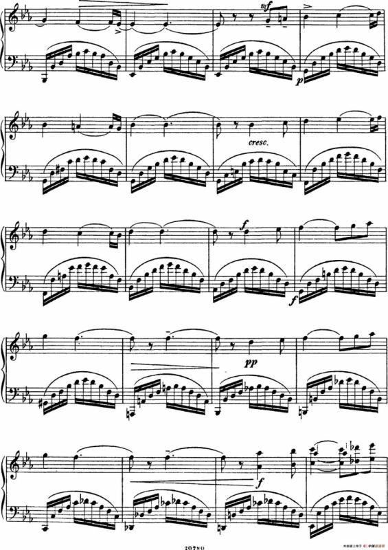 Quatre Etudes Op.41 Op.1（4首练习曲·1）