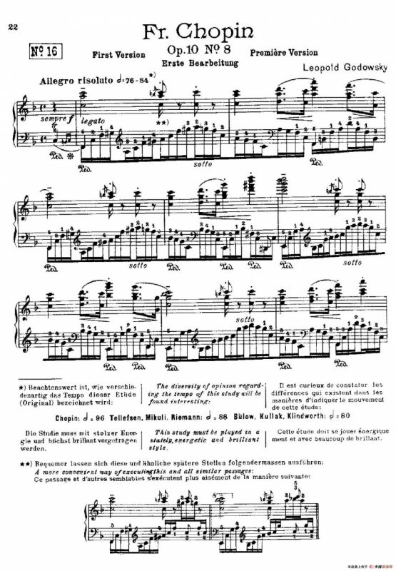 53首改编练习曲（No.16）