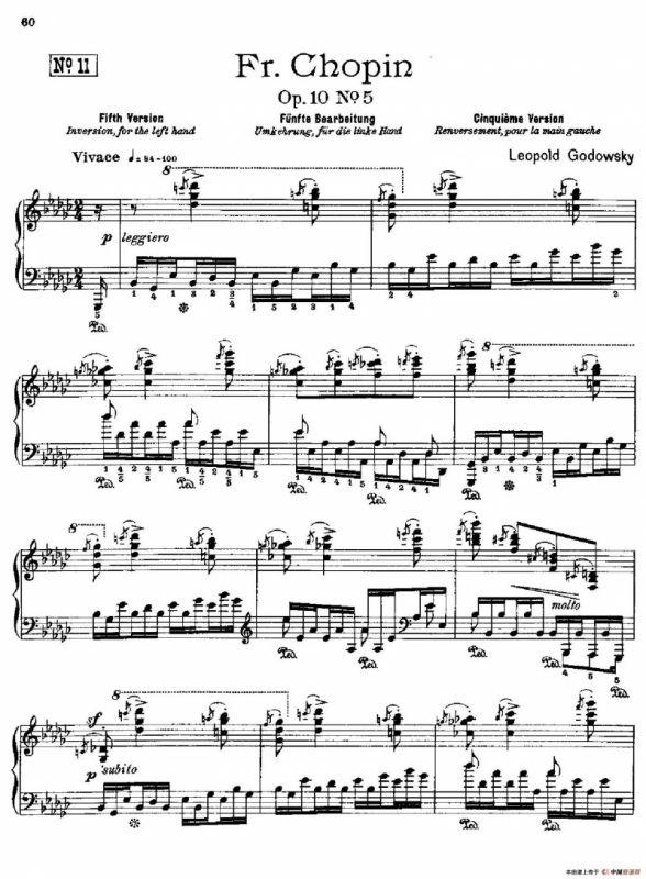 53首改编练习曲（No.11）