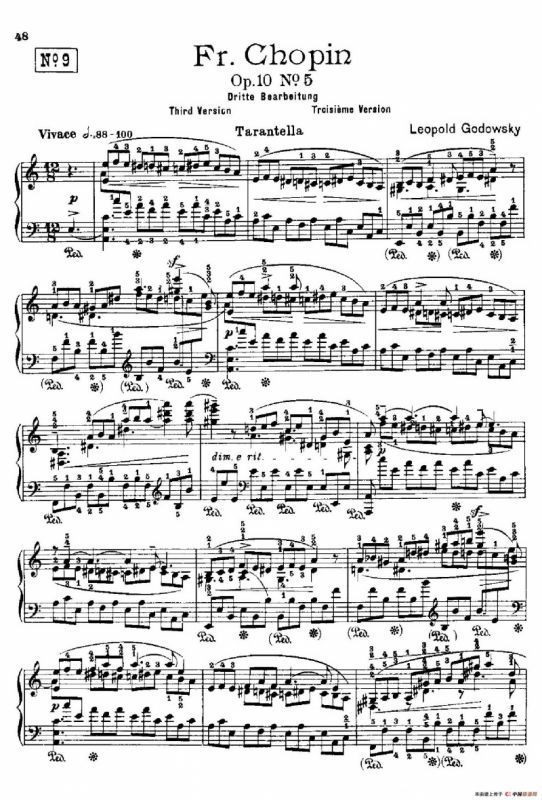 53首改编练习曲（No.9）