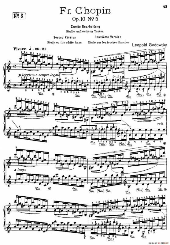 53首改编练习曲（No.8）