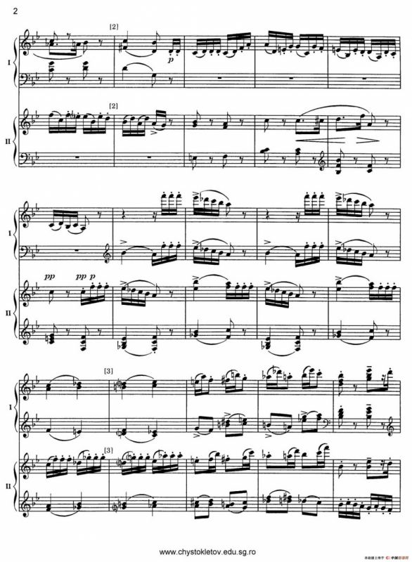 Nutcracker Op.71 芭蕾舞剧《胡桃夹子》（改编双钢琴版·第一部分）