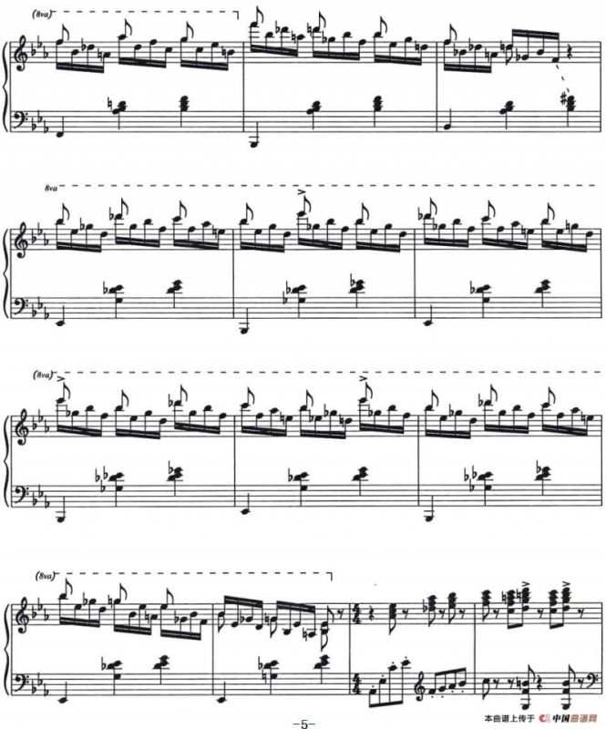 Etude 7.Fascinatin Rythm（乔治·格什温练习曲·7、迷人的节奏）