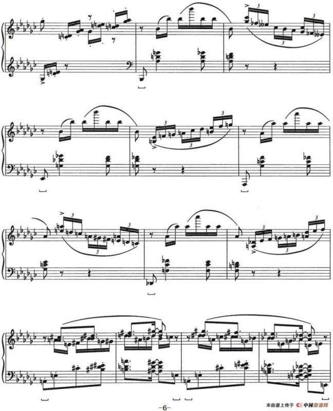 Etude 6 I Got Rythm（乔治·格什温练习曲·6、我的节奏）