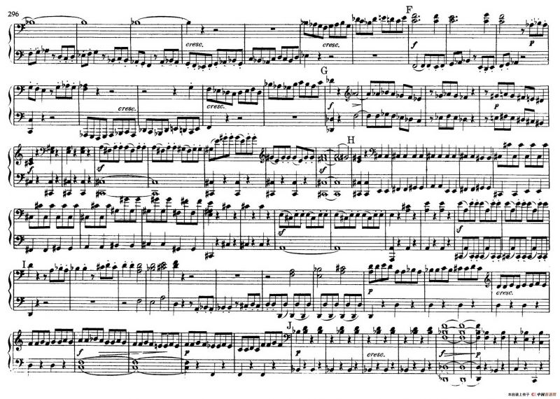 String Quartet No.9 in C Major Op.59-3 - 4 Hands（C大调第九弦乐四重奏·四手联弹）