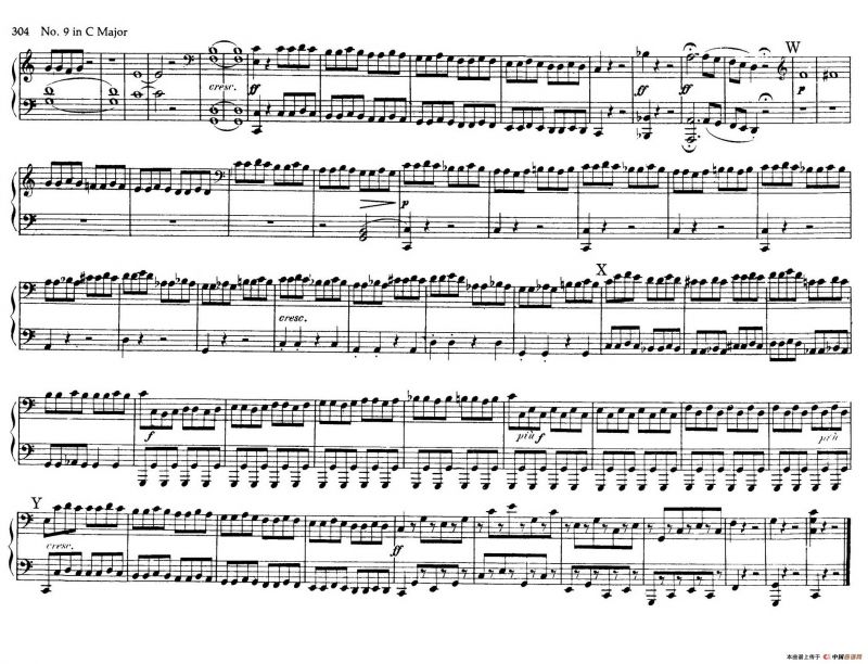 String Quartet No.9 in C Major Op.59-3 - 4 Hands（C大调第九弦乐四重奏·四手联弹）