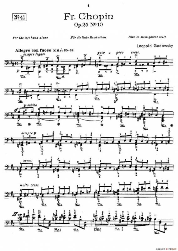 53首改编练习曲（No.41）