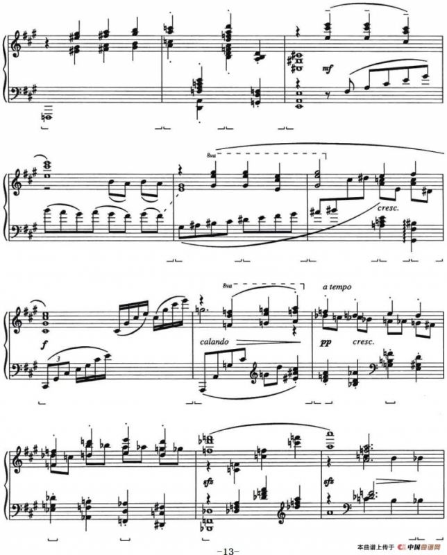 Etude 2.Somebody Loves Me（乔治·格什温练习曲·2、他深爱着我）