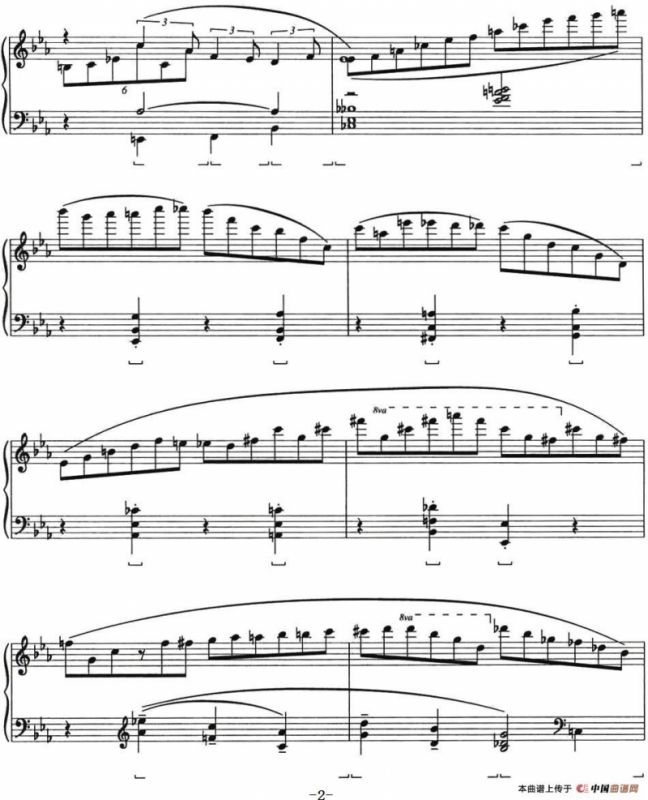 Etude 1.Liza（乔治·格什温练习曲·1、莉萨）