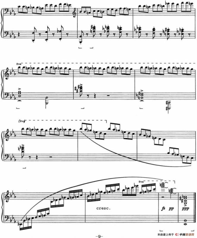 Etude 1.Liza（乔治·格什温练习曲·1、莉萨）