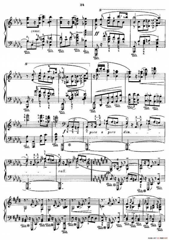 53首改编练习曲（No.34）