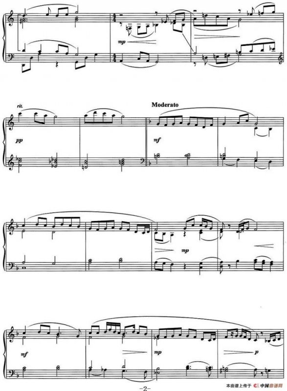 《炎黄风情》钢琴组曲 1.小白菜