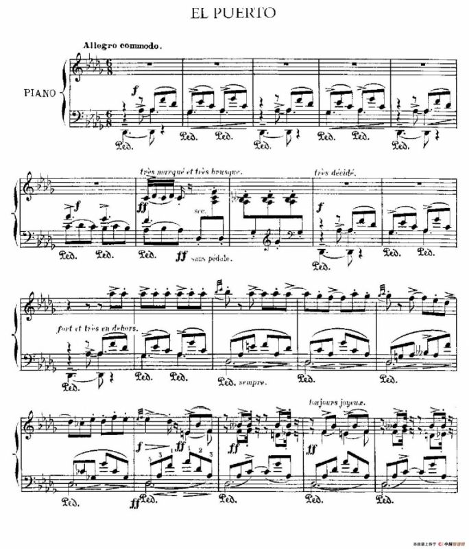 伊贝利亚组曲：EL PUERTO