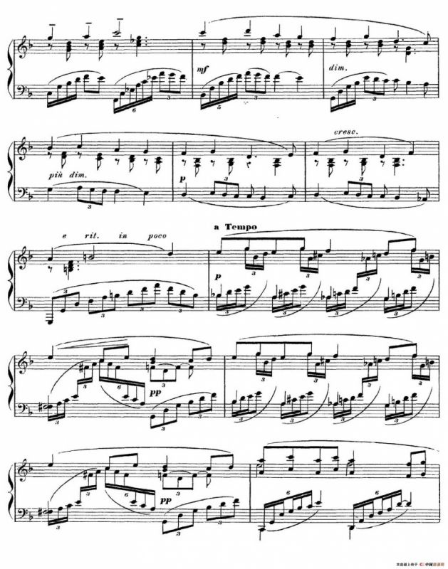 Ballade in F Major（F大调叙事曲）