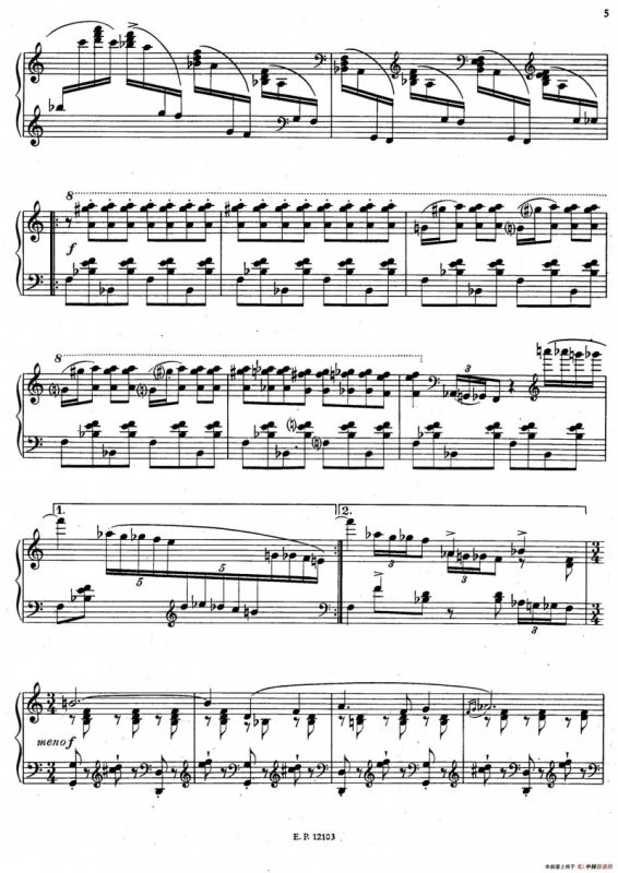 Sabre Dance（马刀舞曲）（索兰改编钢琴独奏版）