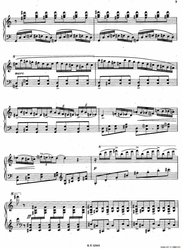 Sabre Dance（马刀舞曲）（索兰改编钢琴独奏版）