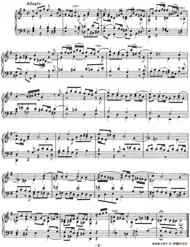 Toccata BWV 916（7首托卡塔·No.7 G大调）