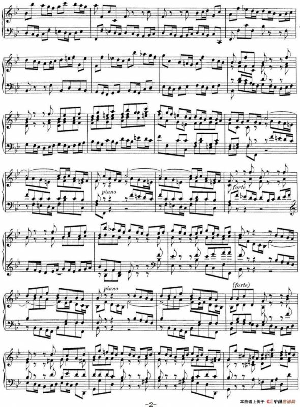 Toccata BWV 915（7首托卡塔·No.6 g小调）