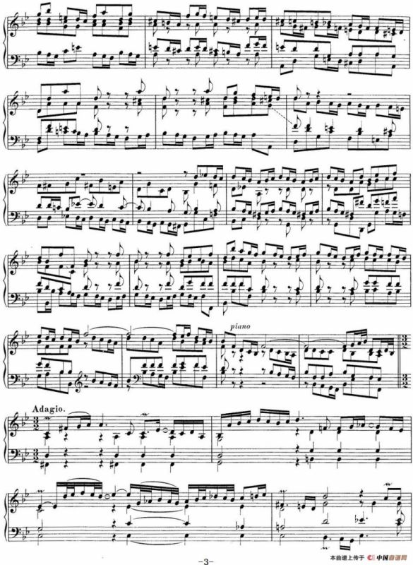 Toccata BWV 915（7首托卡塔·No.6 g小调）