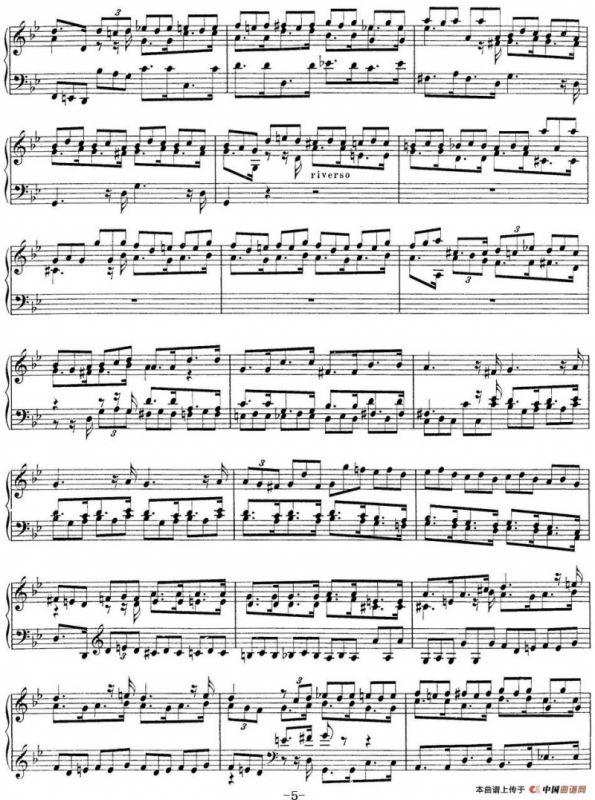 Toccata BWV 915（7首托卡塔·No.6 g小调）