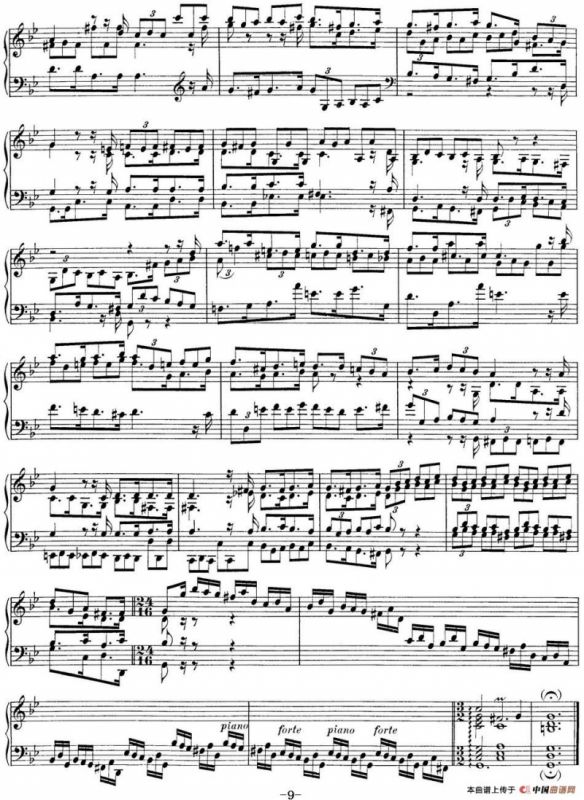 Toccata BWV 915（7首托卡塔·No.6 g小调）