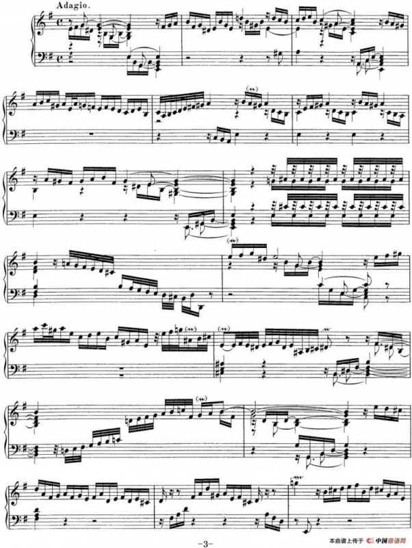 Toccata BWV 914（7首托卡塔·No.5 e小调）