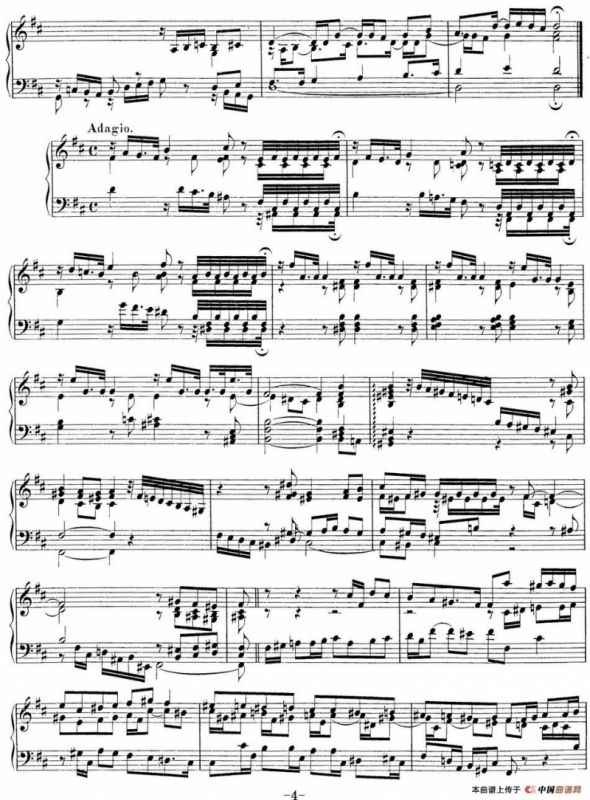 Toccata BWV 912（7首托卡塔·No.3 D大调）