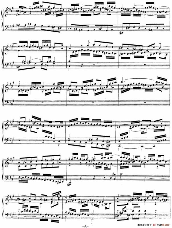 Toccata BWV 910（7首托卡塔·No.1 #F小调）