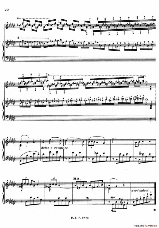 6 Chants Polonais S.480（6首波兰歌曲·Ⅴ）