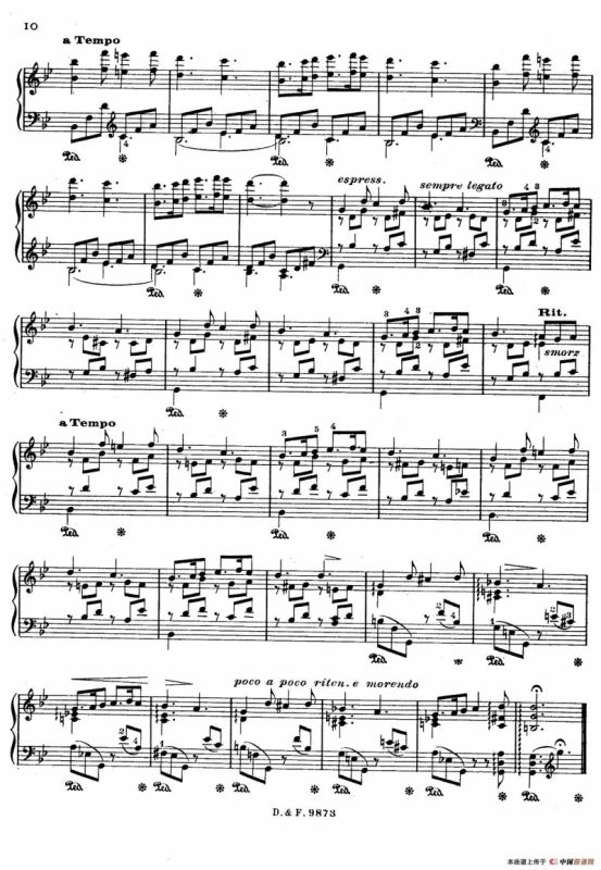 6 Chants Polonais S.480（6首波兰歌曲·Ⅱ）