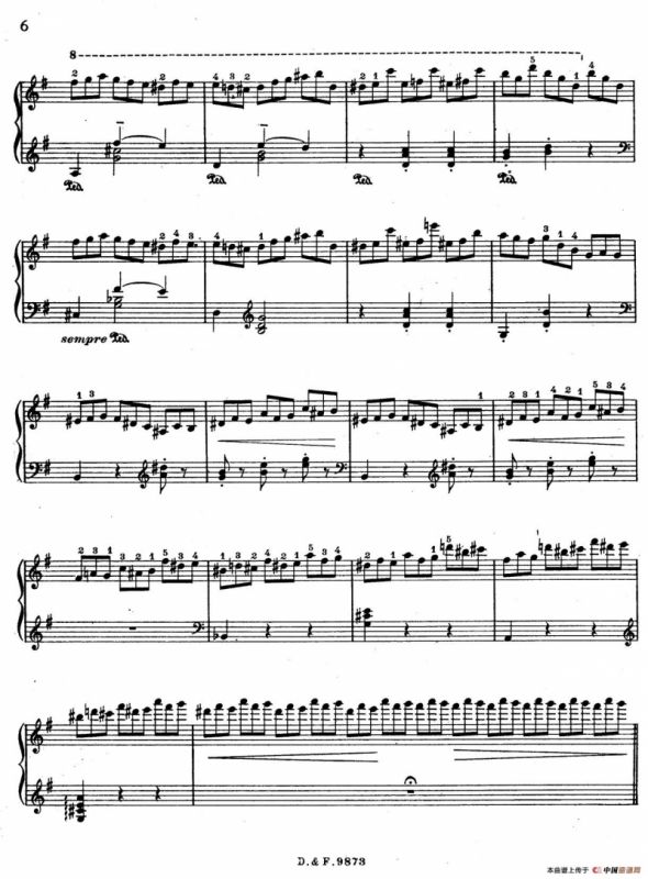 6 Chants Polonais S.480（6首波兰歌曲·Ⅰ）