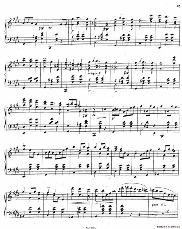 Laurore Boréale Op.30（华丽的圆舞曲“北极光”）
