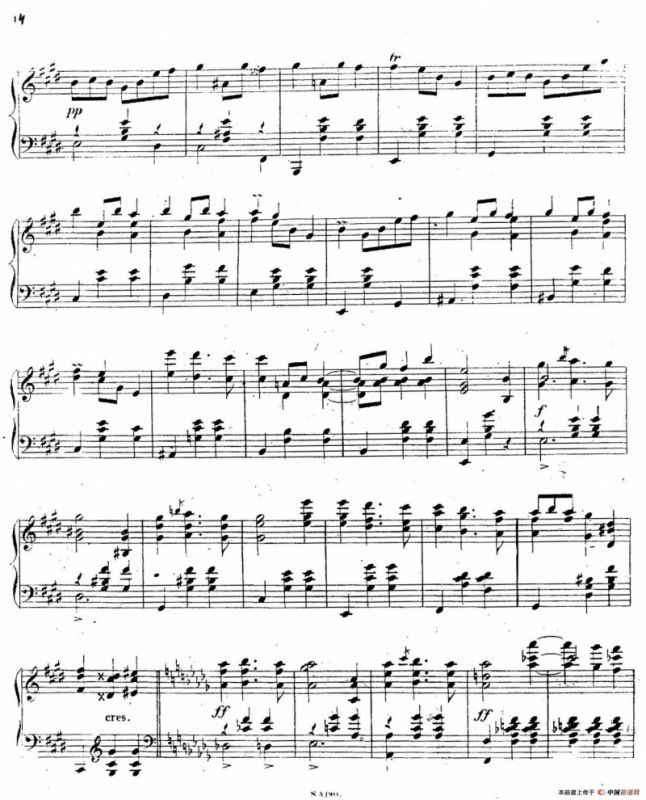 Laurore Boréale Op.30（华丽的圆舞曲“北极光”）