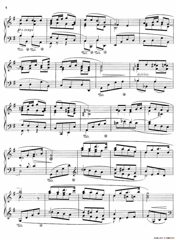 Six Pieces Op.83（6首小品·5）