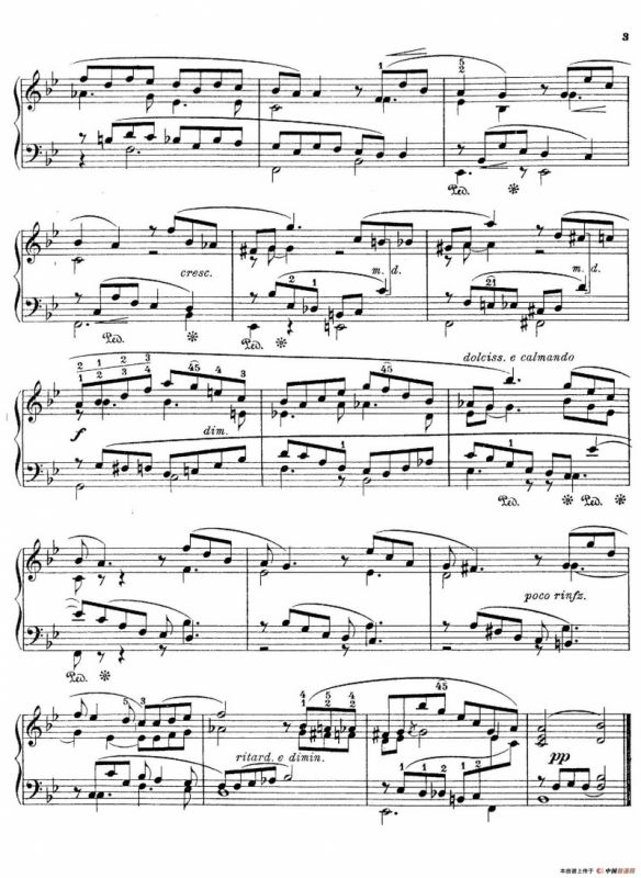 Six Pieces Op.83（6首小品·4）