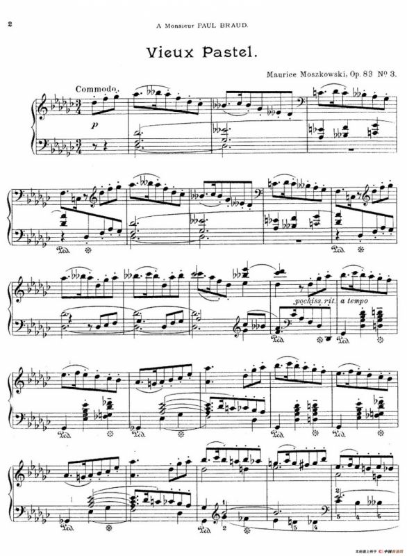 Six Pieces Op.83（6首小品·3）