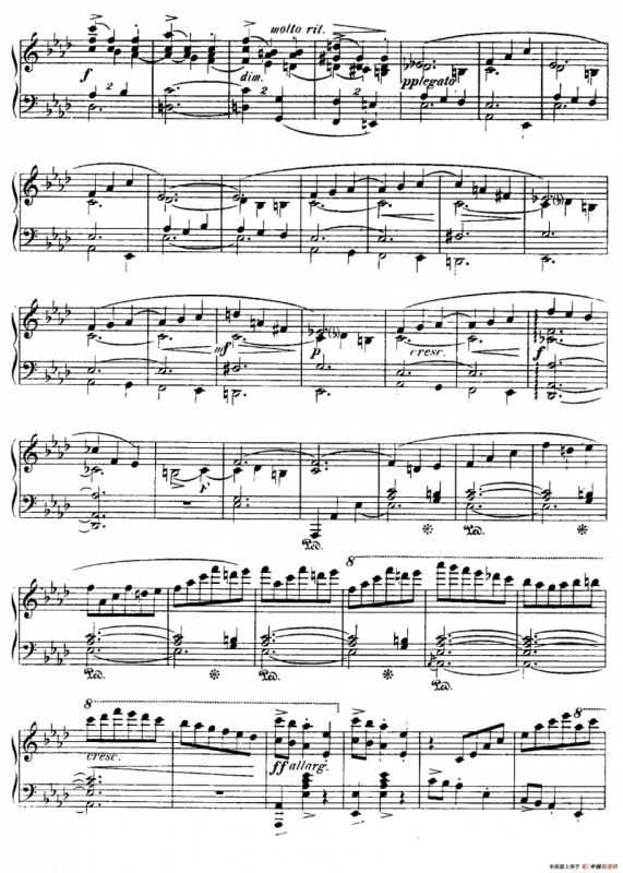4 Valses Caprice（4首随想圆舞曲）（Op.62 No. 4 in A-flat）