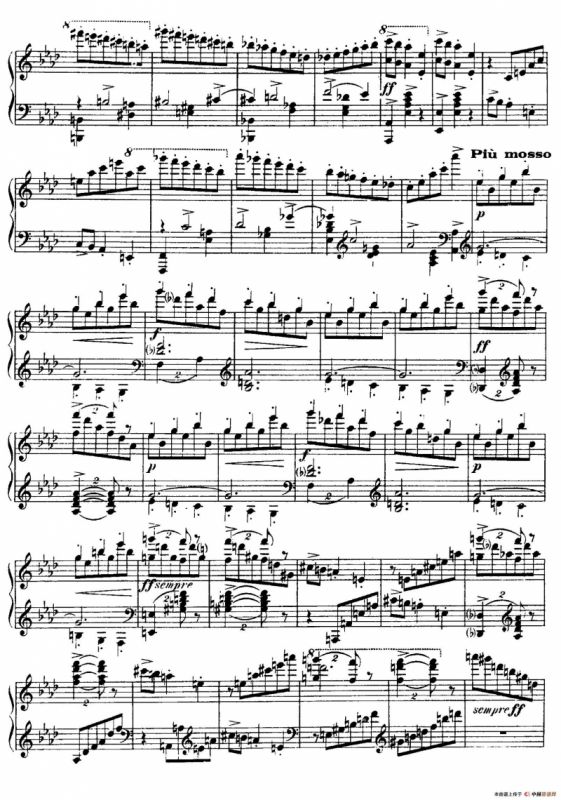 4 Valses Caprice（4首随想圆舞曲）（Op.62 No. 4 in A-flat）