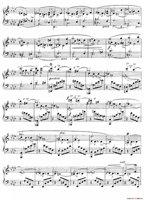4 Valses Caprice（4首随想圆舞曲）（Op.62 No. 4 in A-flat）
