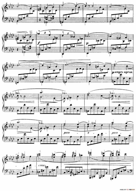 4 Valses Caprice（4首随想圆舞曲）（Op.62 No. 4 in A-flat）