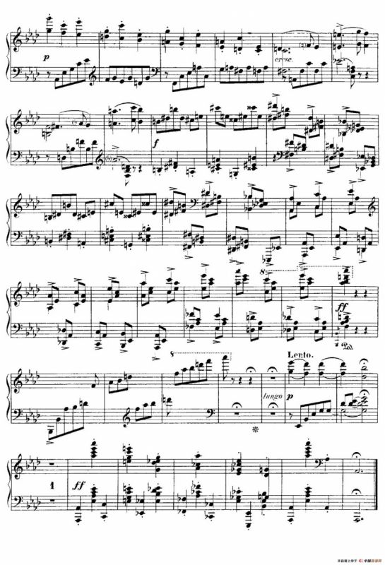 4 Valses Caprice（4首随想圆舞曲）（Op.62 No. 4 in A-flat）
