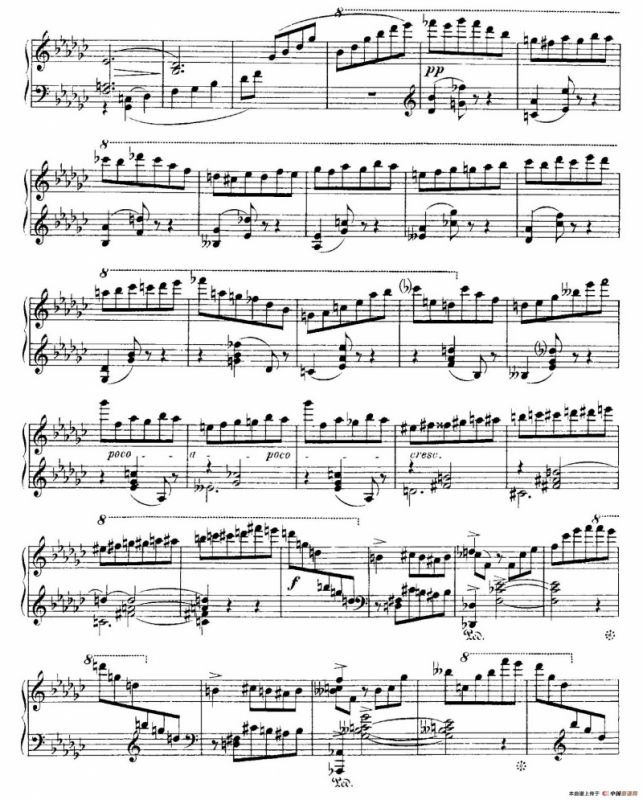 4 Valses Caprice（4首随想圆舞曲）（Op.59 No. 3 in G-flat ）