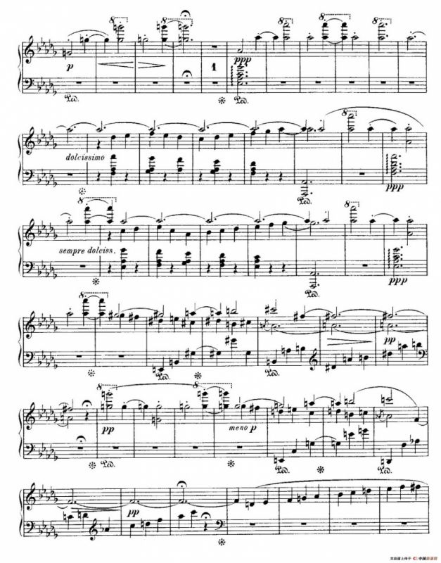 4 Valses Caprice（4首随想圆舞曲）（Op.59 No. 3 in G-flat ）