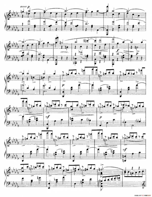 4 Valses Caprice（4首随想圆舞曲）（Op.59 No. 3 in G-flat ）