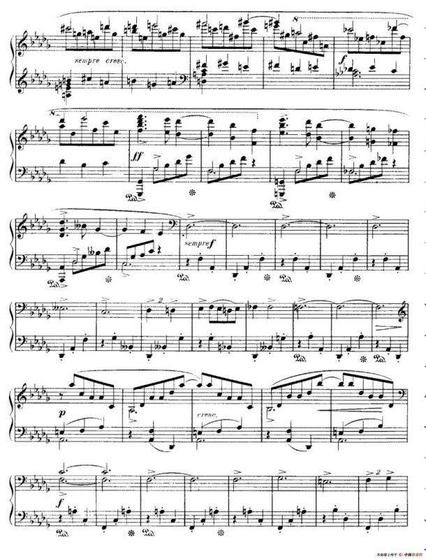 4 Valses Caprice（4首随想圆舞曲）（Op.59 No. 3 in G-flat ）