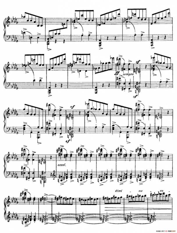 4 Valses Caprice（4首随想圆舞曲）（Op.38 No. 2 in D-flat）