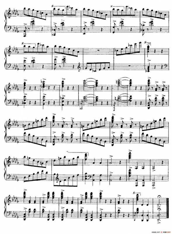 4 Valses Caprice（4首随想圆舞曲）（Op.38 No. 2 in D-flat）